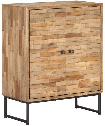 Sideboard made of recycled teak wood 60 x 30 x 75 cm - Sideboard - Main image
