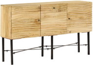 Sideboard made of solid mango wood 118 x 30 x 70 cm - Sideboard