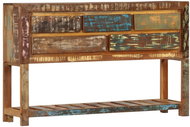 Sideboard 120 x 30 x 75 cm solid recycled wood - Sideboard
