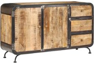 Sideboard 140 x 40 x 80 cm solid mango wood - Sideboard