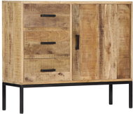 Sideboard 88 x 30 x 71 cm solid mango wood - Sideboard