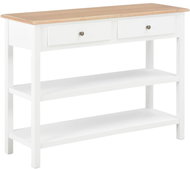 Sideboard white 110 x 35 x 80 cm MDF - Sideboard