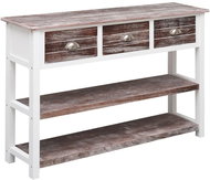 Sideboard brown with patina 115 x 30 x 76 cm wood - Sideboard