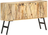 Sideboard 118 x 30 x 75 cm solid mango wood - Sideboard