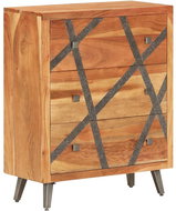 Sideboard 60 x 30 x 75 cm solid acacia wood - Sideboard