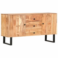 Sideboard 150 x 40 x 75 cm solid acacia wood - Sideboard