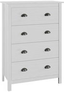 Sideboard Hill Range 4 drawers 79x40x110 cm solid pine - Sideboard