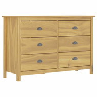 Sideboard Hill Range 125 x 40 x 80 cm solid pine wood - Sideboard