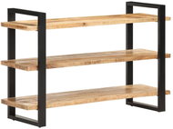 Sideboard with 3 shelves 120x40x75 cm thick mango wood - Sideboard