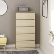 Sideboard with drawers sonoma oak 60 x 35 x 121 cm chipboard - Sideboard