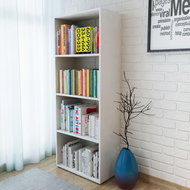Bookcase, chipboard, white, 60 x 31 x 155 cm 244882 - Bookshelf