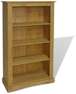 Bookcase with 4 shelves Mexican pine Corona 81x29x150 cm - Bookshelf