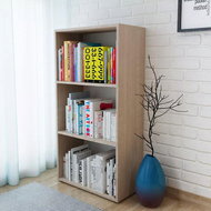 Bookcase, chipboard and oak wood, 60x31x116,5 cm - Bookshelf