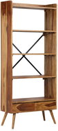 Solid Sheesham Wood Bookcase 75 x 30 x 170cm - Bookshelf