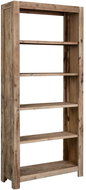 Bookcase 80 x 30 x 170cm Solid Acacia Wood - Bookshelf