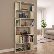 Bookcase / room screen sonoma oak 80x24x192 cm chipboard - Bookshelf