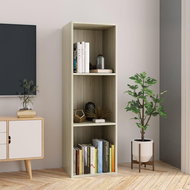 Bookcase / TV table oak sonoma 36 x 30 x 114 cm chipboard - Bookshelf