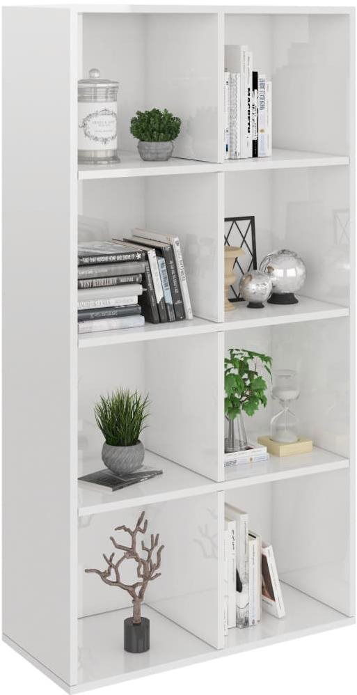 Ikea white store gloss bookcase