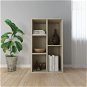Bookcase / sideboard oak sonoma 50 x 25 x 80 cm chipboard - Shelf
