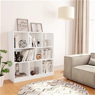 Bookshelf Bookcase white 97.5 x 29.5 x 100 cm chipboard - Knihovna