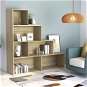 Bookcase / room screen sonoma oak 155x24x160 cm chipboard - Shelf
