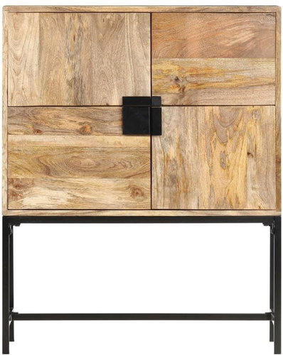 Komoda 80×30×100 cm masivní mangovníkové dřevo - Komoda - Main image