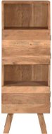 Komoda 45×35×123 cm masivní akáciové dřevo - Komoda