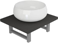 2-piece bathroom furniture set ceramic grey 279317 - Bathroom Set