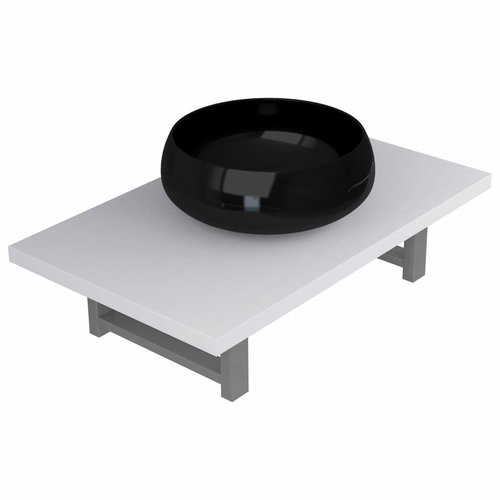 2-piece set of bathroom furniture ceramics white 279344 - Bathroom Set - Main image