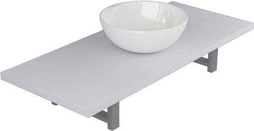 2-piece set of bathroom furniture ceramics white 279362 - Bathroom Set - Main image