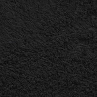 Set of bathroom mats 3 pieces textile anthracite - Bath Mat