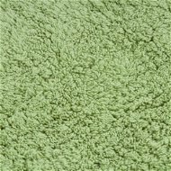 Set of bathroom mats 3 pieces textile green - Bath Mat