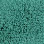 Set of bathroom mats 3 pieces textile turquoise - Bath Mat
