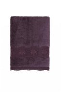 Soft Cotton Ručník Stella s krajkou 50 × 100 cm, švestková - Ručník