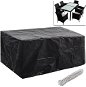 Garden Furniture Cover Cover for polyrattan furniture set for 6 persons, 10 loops, 240 x 140 cm - Plachta na zahradní nábytek