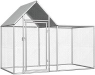 Chicken Cage 2 x 1 x 1.5m Galvanised Steel - Henhouse