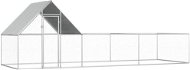 Chicken Cage 6 x 2 x 2m Galvanised Steel - Henhouse