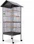 Bird Cage Steel Black 66x66x155cm - Bird Cage