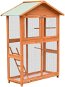 Bird Cage made of Solid Pine and Fir Wood 120x60x168cm - Bird Cage