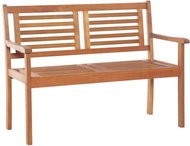 2-seater Garden Bench 120cm Solid Eucalyptus - Garden Bench
