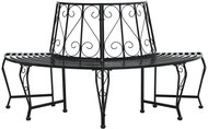 Round Bench around the Tree O 160cm Steel - Garden Bench