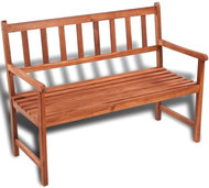 Garden Bench 120cm Solid Acacia Wood - Garden Bench