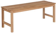 Garden Bench 120cm Solid Teak - Garden Bench