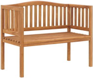 Garden Bench 120cm Solid Teak Wood - Garden Bench