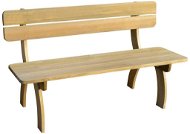 SHUMEE – Lavica záhradná, borové drevo 150 cm - Záhradná lavička