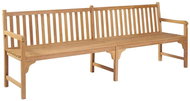 Garden Bench 240cm Solid Teak - Garden Bench
