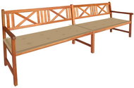 Garden Bench With Cushions 240 cm Solid Acacia Wood 3063825 - Garden Bench