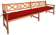 Garden Bench With Cushions 240 cm Solid Acacia Wood 3063843 - Garden Bench