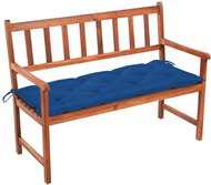 Garden bench with cushion 120 cm solid acacia wood 3063793 - Garden Bench