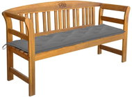 Garden Bench With Cushion 157 cm Solid Acacia Wood 3064282 - Garden Bench